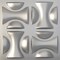 Ekena Millwork 19 5/8in. W x 19 5/8in. H York EnduraWall Decorative 3D Wall Panel Covers 2.67 Sq. Ft. WP20X20YOCST - alternate 1